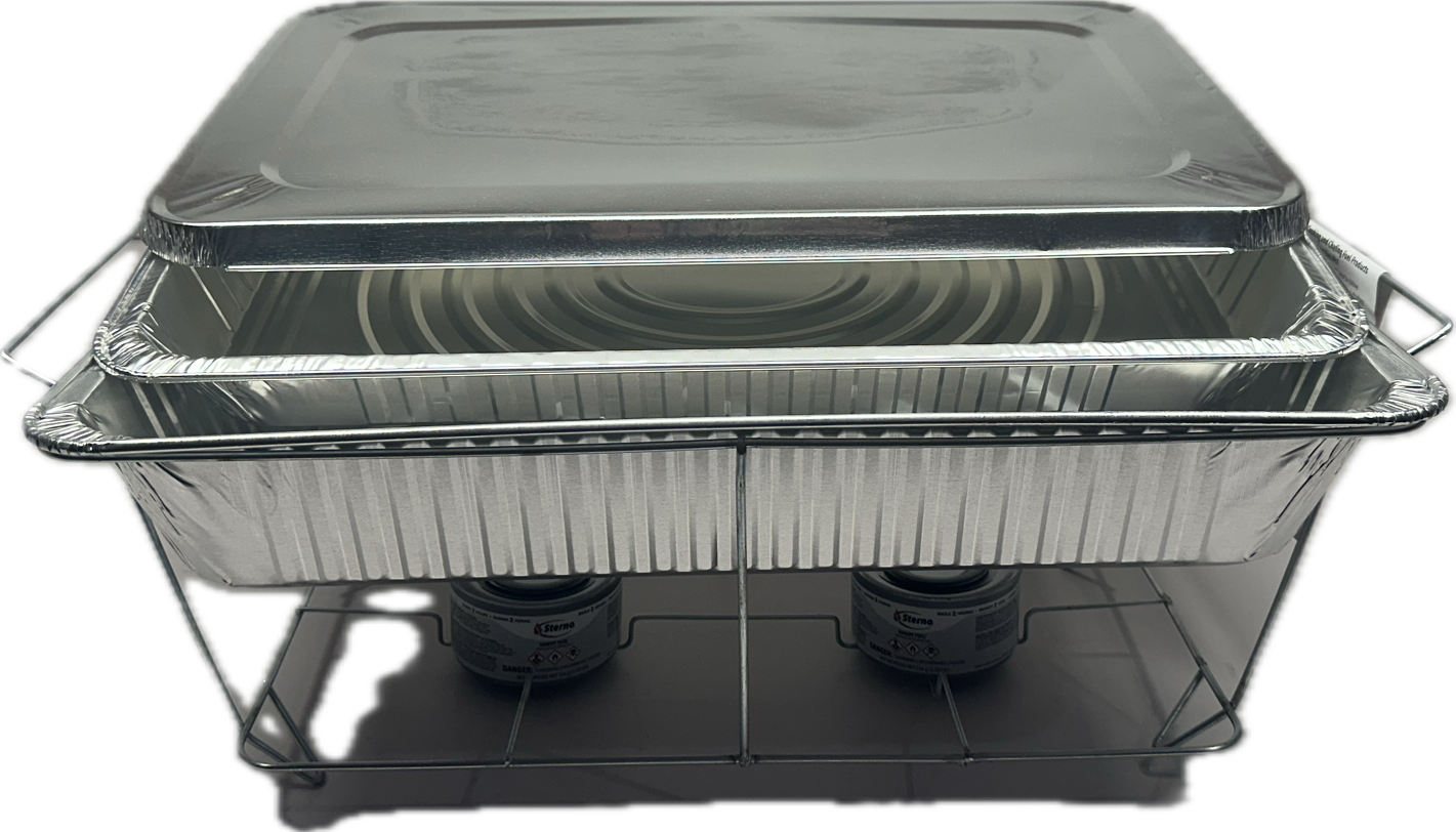 CHAFER SET DESECHABLE COMBO DE 6 PIEZAS