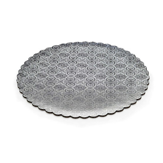 DES CARTON BIZC SCALLOPED SILVER