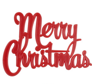 CAKE DECORATION - HOLIDAY MESSAGES