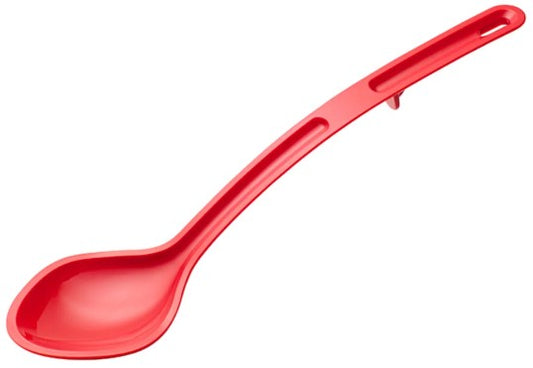 CUCHARA PLASTICA ROJA 13"