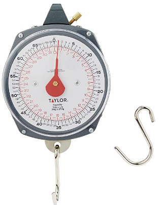 BALANZA COLGANTE 70 LB CON PLATO