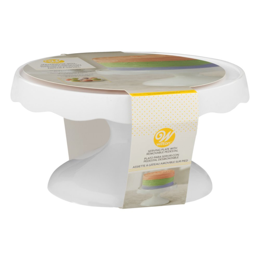 CAKE STAND 2 IN1 PLASTIC