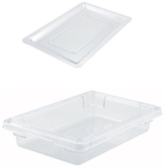 BANDEJA ACRILICO 12X18X3 CON TAPA