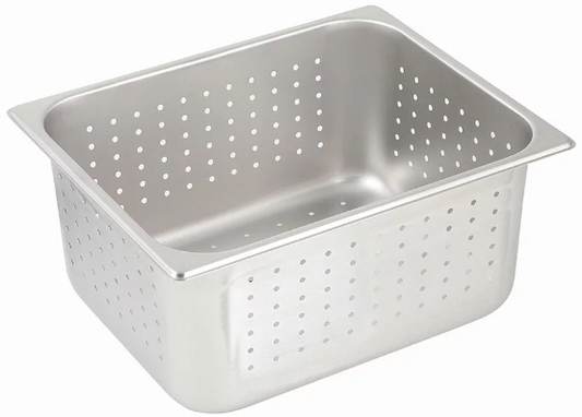 BANDEJA SS 1/2 6" PERFORADA