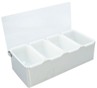 DISPENSER CONDIMENTO SS 4 COMPARTIMIENTOS