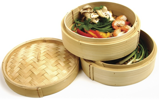 BAMBOO STEAMER 2 TIER