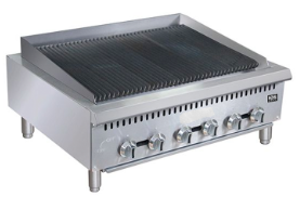 CHARBROILER GAS 36" ANCHO