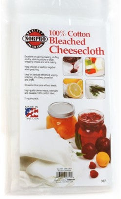 CHEESECLOTH PACK OF 2 SQUARE YARDS