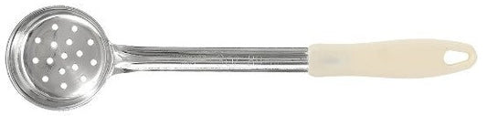 CUCHARON LADON 3 OZ PERFORADO MANGO CREMA