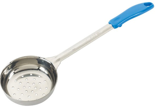 CUCHARON LADON 8 OZ PERFORADO MANGO AZUL