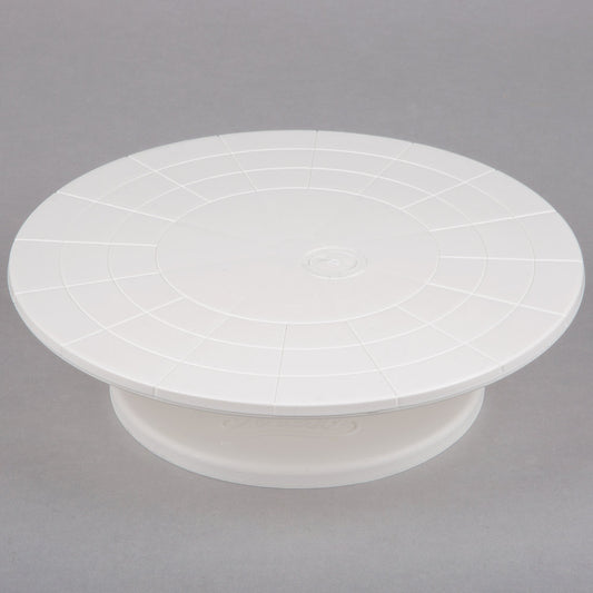 CAKE STAND REVOLVING PLASTICO ALTO