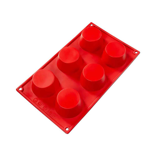 MOLDE MUFFING SILICONE 6 CAVITY