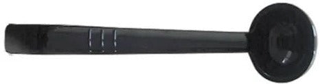 CUCHARA PLASTICA NEGRA 13" 1OZ