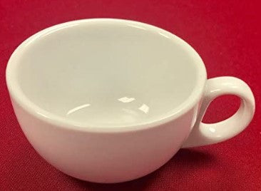 LOZA BLANCA TAZA 7 OZ REGULAR – YC Depot