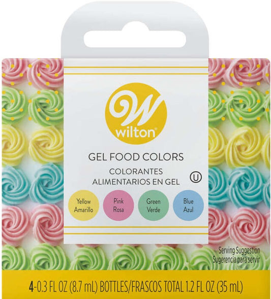 ICING GEL COLOR PK 4 COLORE