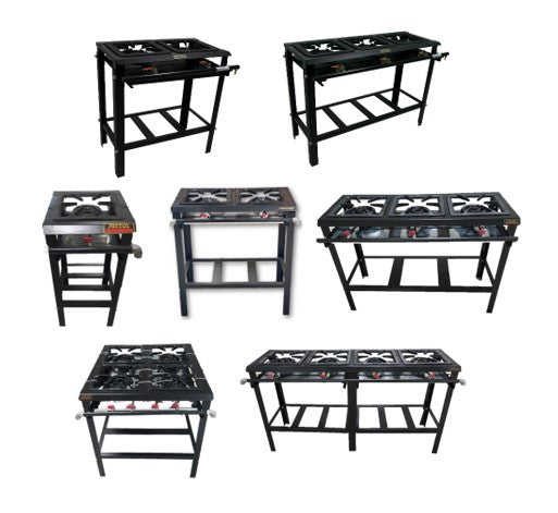 ESTUFAS 12X12 NEGRAS