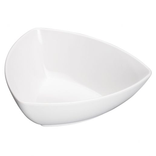 BOWL MELAMINA TRIANGULAR BLANCO