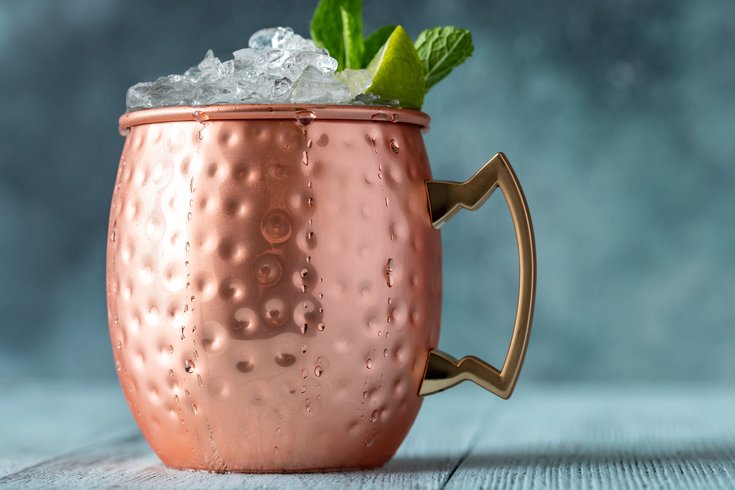 MUG MOSCOW MULE HAMMERED 20 OZ