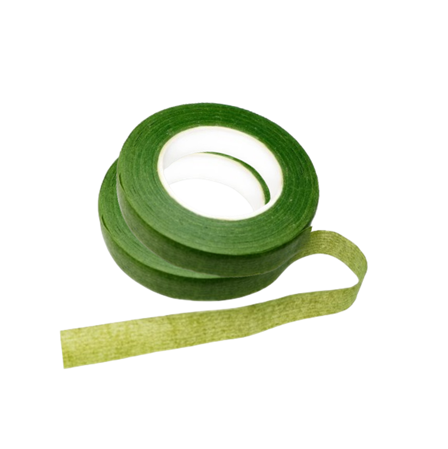 FLOWER TAPE GREEN 1/2" X 30 Y