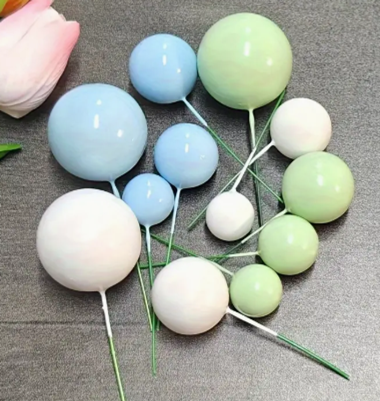 CAKE DECORATION -  GLOBO COLORES MIXTOS