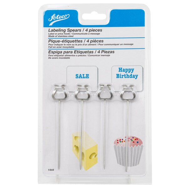 LABELING SPEARS 4 PC