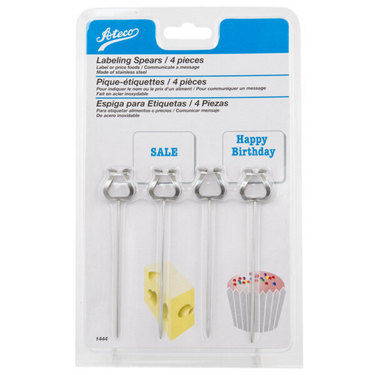 LABELING SPEARS 4 PC