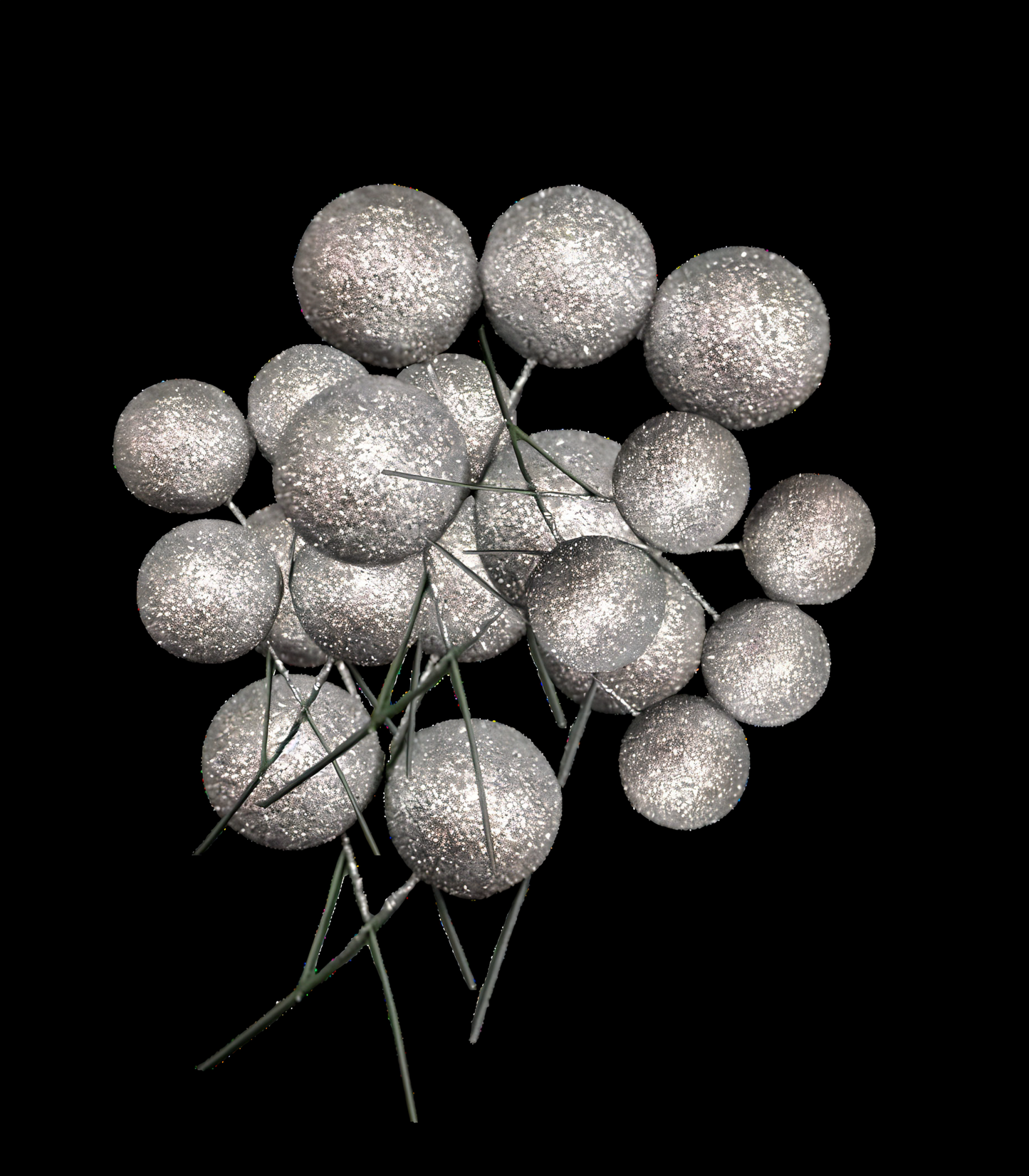 CAKE DECORATION - GLOBO SILVER