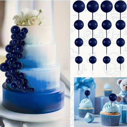 CAKE DECORATION -  GLOBO AZUL