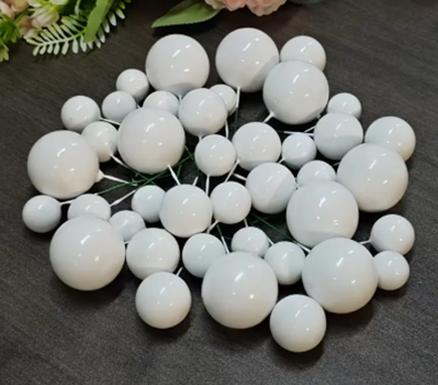 CAKE DECORATION - GLOBO BLANCO