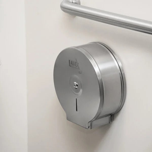 DISPENSER PAPEL INODORO SS 9"