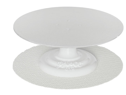 CAKE STAND REVOLVING - BASE GIRATORIA - ATECO