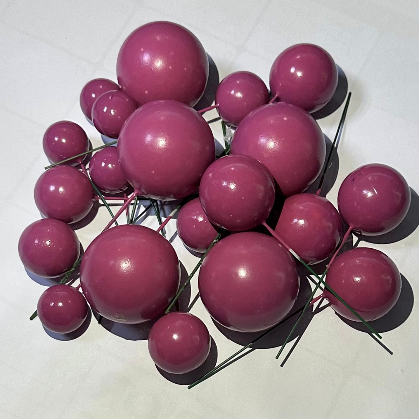 CAKE DECO -  GLOBO FUSCHIA