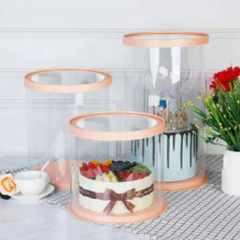CAJA REDONDA PINK 8.5" X 9.5"