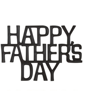 DECO PLASTICO - HAPPY FATHERS DAY