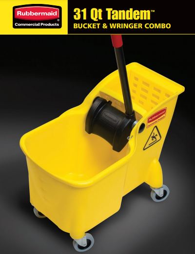 RUBBERMAID CUBO PEQUEÑO TANDEM 31 QT