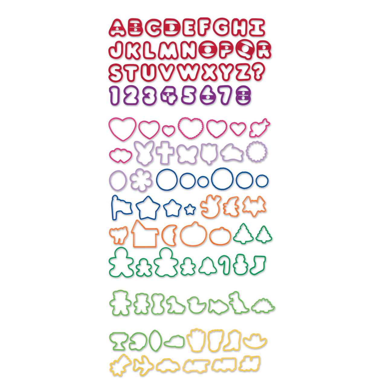 CORTADOR GALLETAS SET 101 PCS