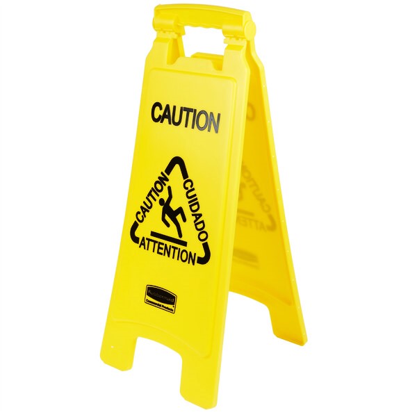 RUBBERMAID ROTULO WET FLOOR