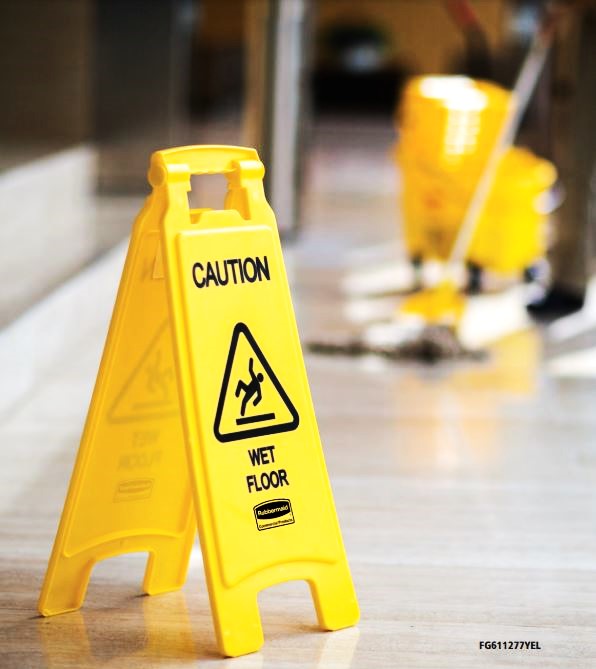 RUBBERMAID ROTULO WET FLOOR