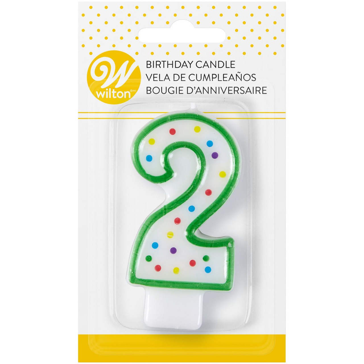 VELA CUMPLEAÑOS VERDE