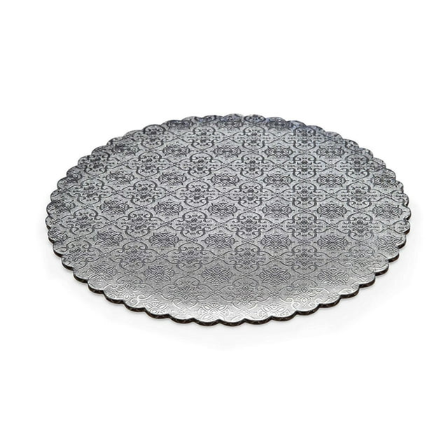 DES CARTON BIZC SCALLOPED SILVER