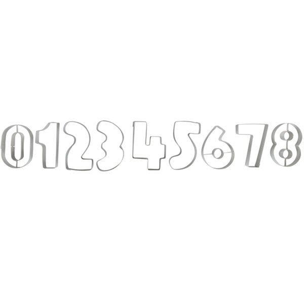 CORTADOR ATECO NUMBER SET 3"  LARGE SET 9