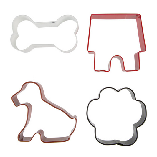 CORTADOR GALLETAS - PET THEME SET 4