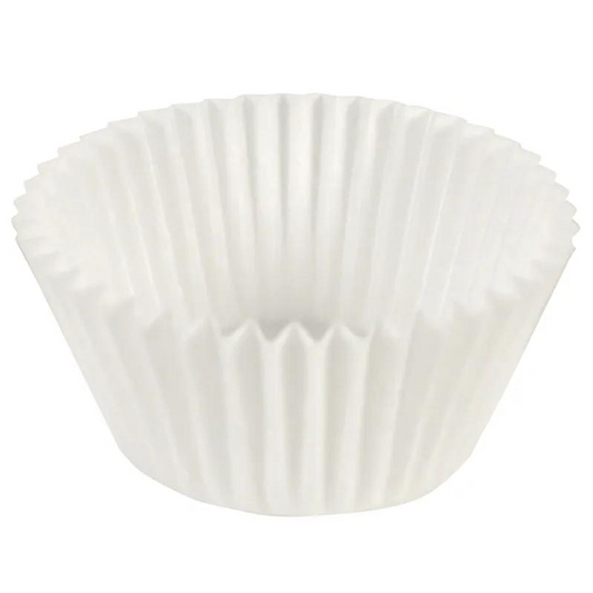 BAKING * EXTRA MINI * MUFFIN * CUP DESECHABLE WHITE PK 500 - 3"