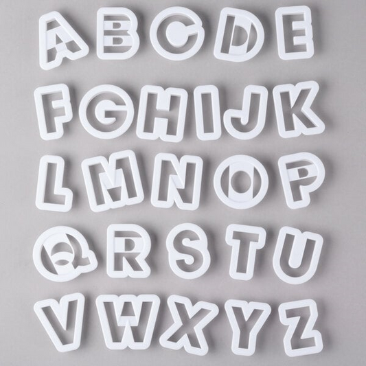 CORTADOR ATECO ALPHABET 1.5" PLASTIC