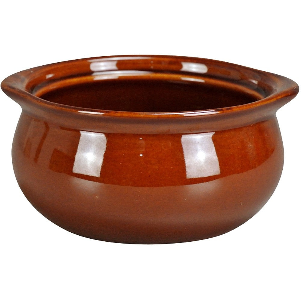 LOZA BOWL 12 OZ ONION MARRON