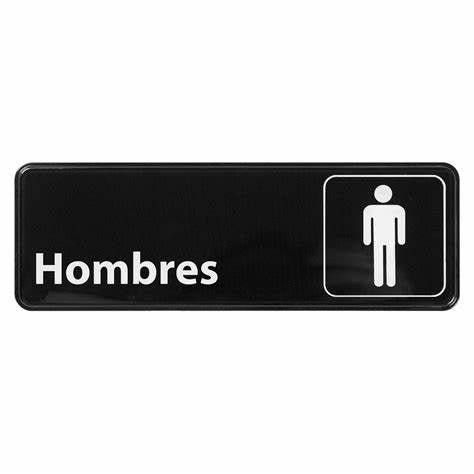 ROTULO 3X9 HOMBRES