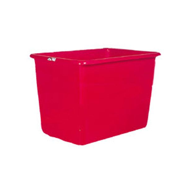 TOTE BOX 6 BUSHEL ROJO