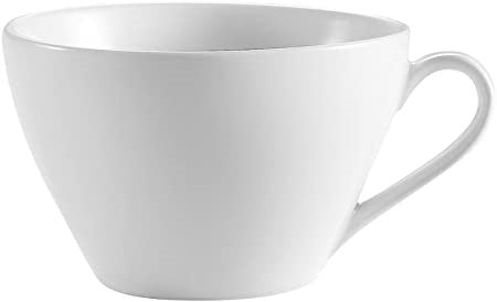 LOZA BLANCA TAZA 10 OZ