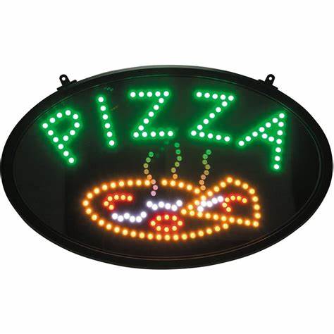 ROTULO LED PIZZA