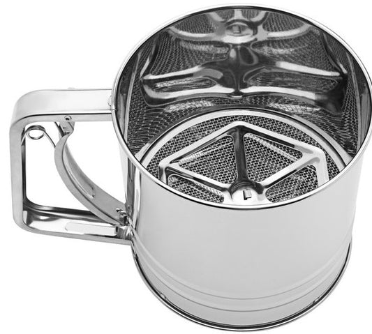 FLOUR SIFTER SS 4" HD